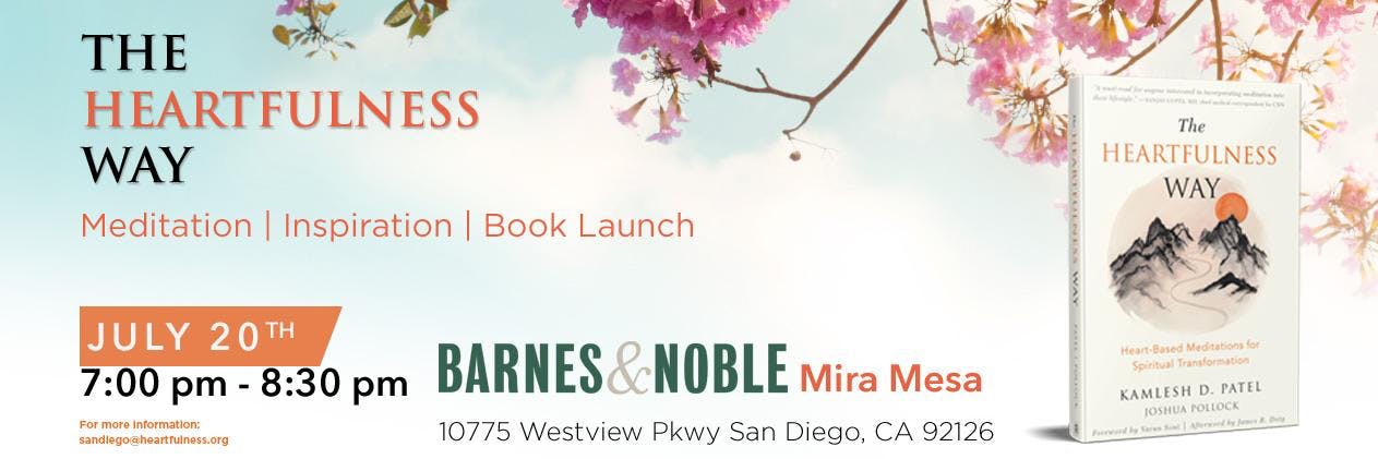 Meditation Inspiration Book Launch At Barnes Noble San Diego