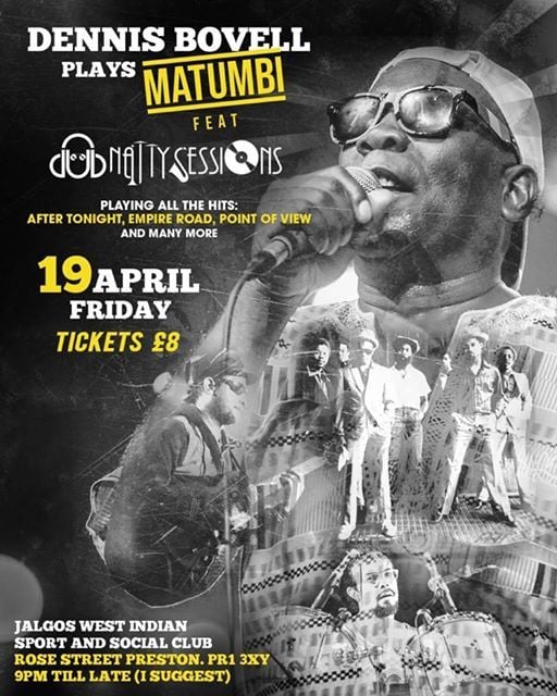 Matumbi With Dennis Bovell Featuring Dub Natty Sessions Matumbi With Dennis Bovell Featuring Dub Natty Sessions