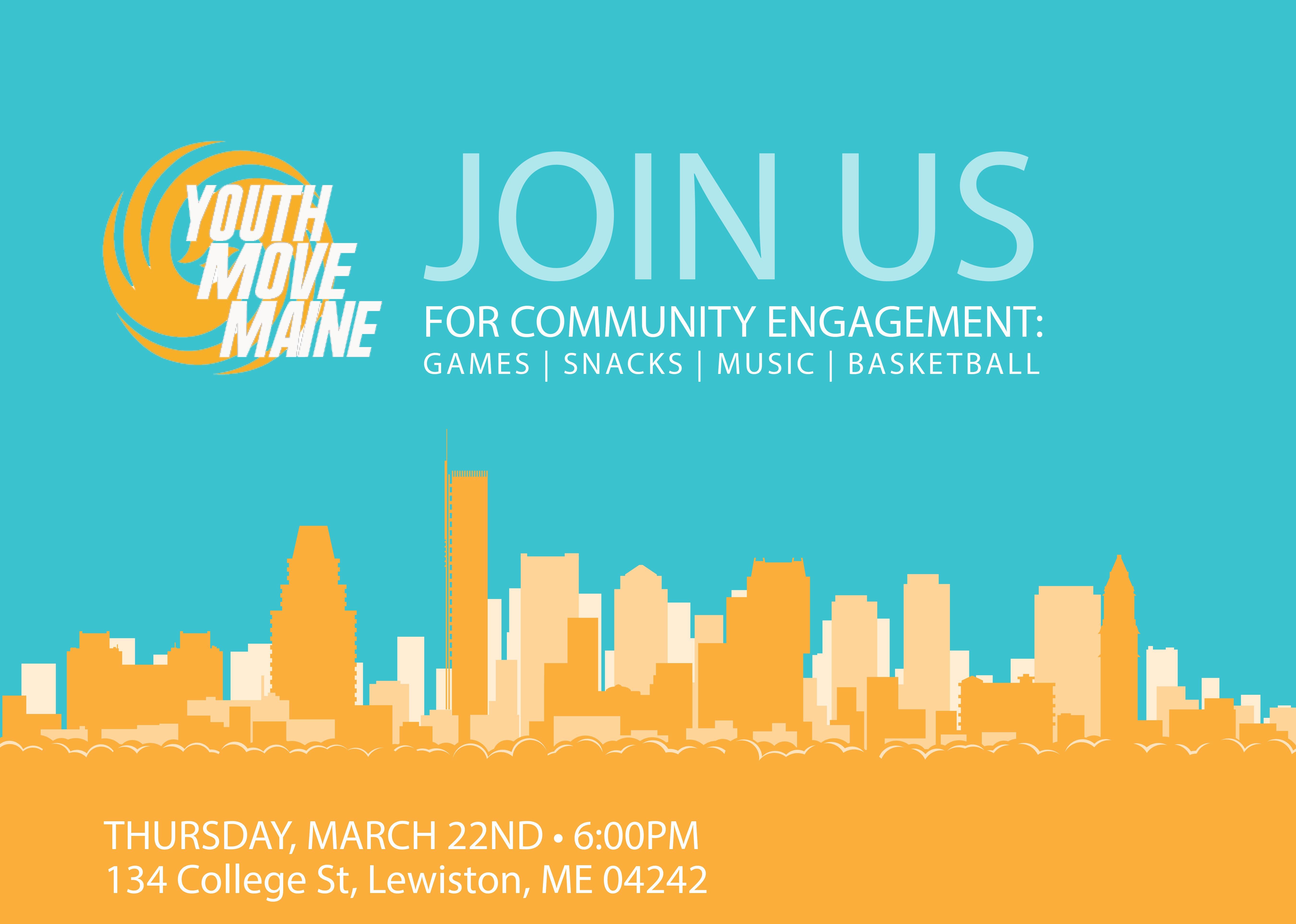 youth community engagement night games snacks music basketball youth snacks