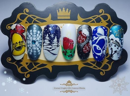 Curs Winter Design Niv 1 At Cursuri Unghii Gel Craiova Oltenia