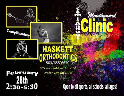 Mouth Guard Night At Haskett Orthodontics Oregon City