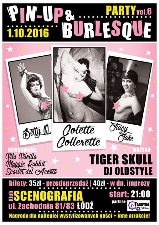 Znalezione obrazy dla zapytania pin up burlesque party 6