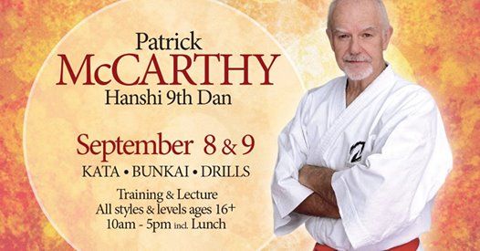 Patrick Mccarthy Workshop At Driftwood Martial Arts Inc Kitchener
