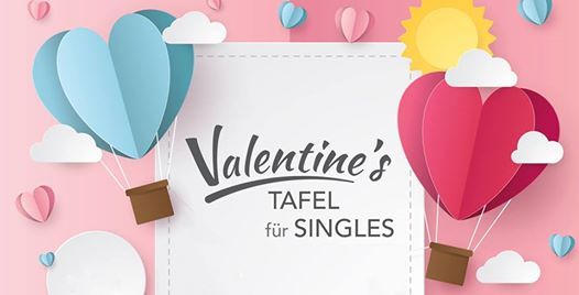 Valentins Tafel für Singles
