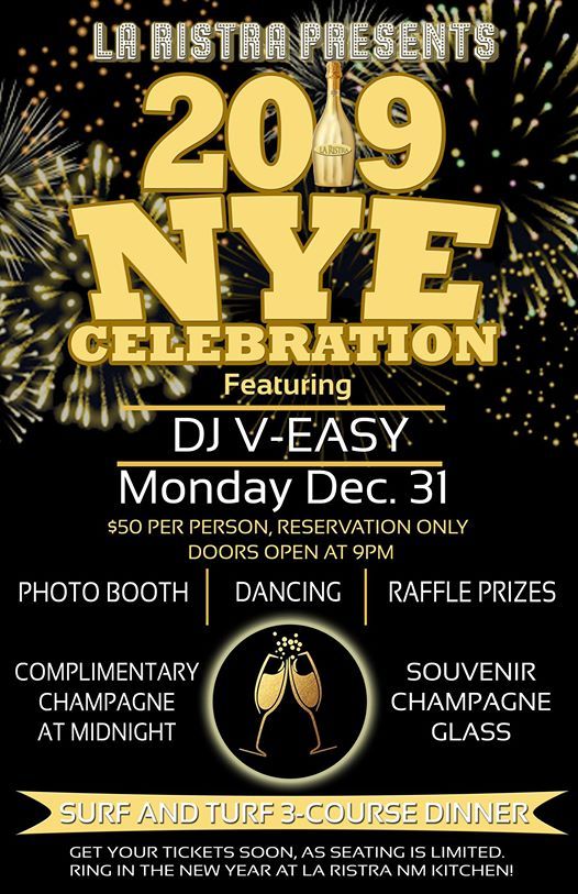 2019 New Years Eve Party At La Ristra New Mexican Kitchen Gilbert