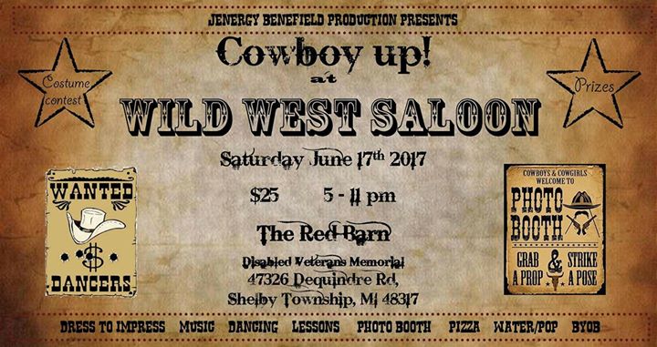 Wild West Saloon Costume Dance Party Sold Out At The Big Red