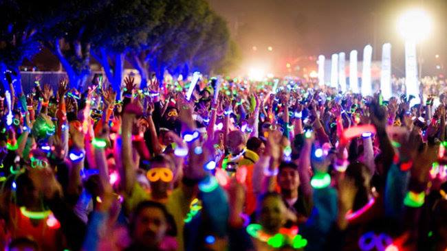 plassey 5k glow run at university of limerick limerick glow run