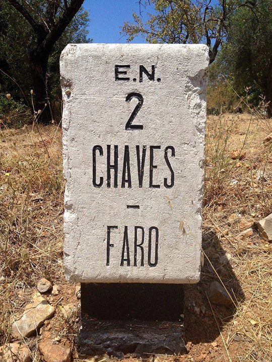 Route N2 Chaves Faro at Carvela, Portugal, Chaves, Portugal
