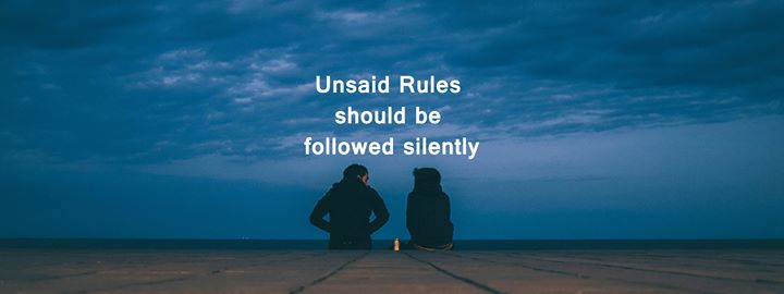 Image result for unsaid rules