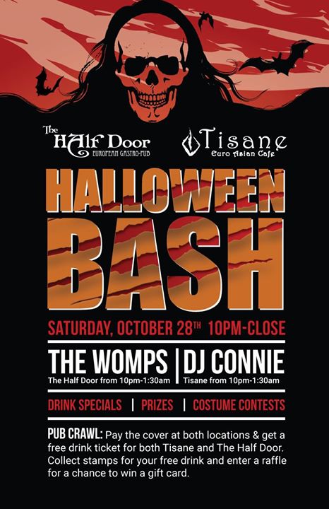 Half Door And Tisane Halloween Bash At The Half Door Hartford