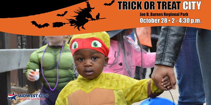 Trick Or Treat City At Joe B Barnes Regional Park Oklahoma City