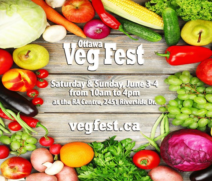 Ottawa Veg Fest 2017, RA Centre, Ottawa, June 3 to June 4 AllEvents.in