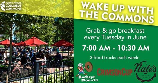 Wake Up With The Commons At Columbus Commons Columbus