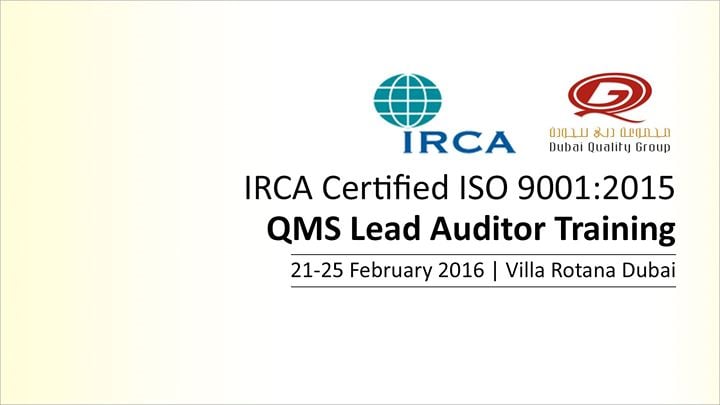 Certified iso internal auditor