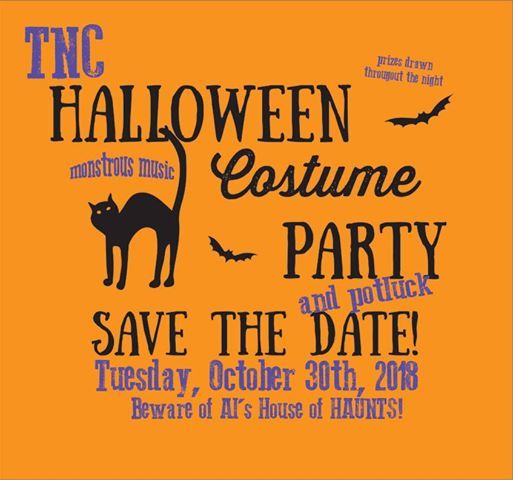 10 30 tnc halloween costume party potluck save the date at
