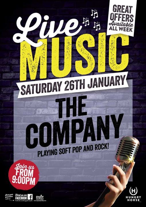 The Company At Hungry Horse The White Barn Northwich Forest Road