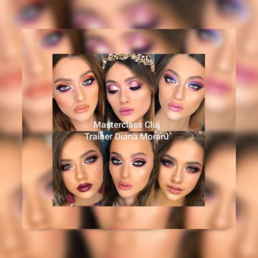 Cluj Glam Make Up 2019 Trends Masterclass Diana Moraru At Cluj