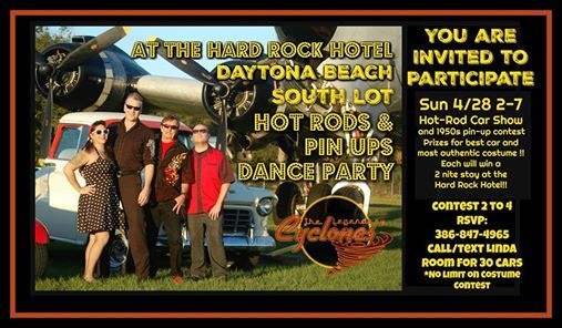 Hot Rods Pin Ups Dance Party With The Cyclones At Hard Rock