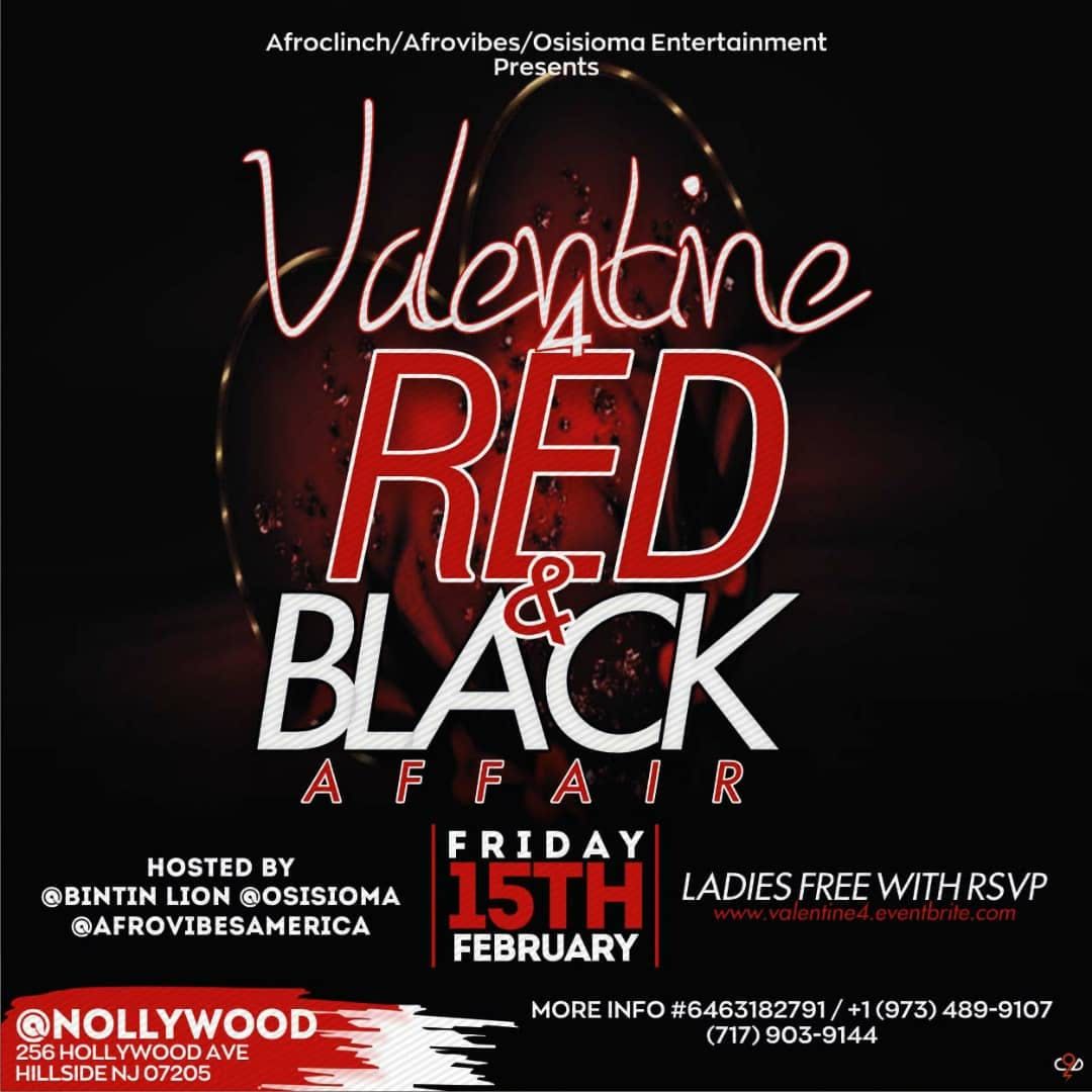 Valentine Party Red Blvck Affair At Hollywood Blue Ribbon