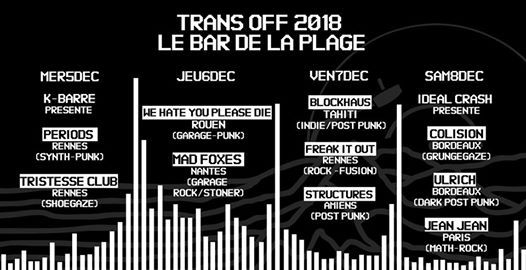 Trans Off Au Bar De La Plage Concerts Gratuits At Le Bar
