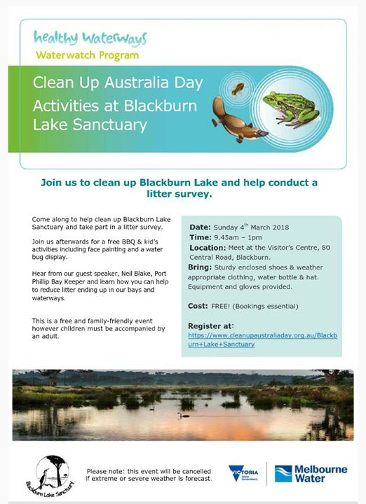 Clean Up Australia Day At The Sanctuary Clean Up Australia Day At The Sanctuary