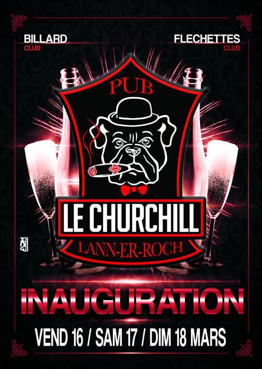Inauguration Le Churchill At Lieu Dit Lann Er Roc H 56270