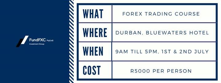 Durban Forex Trading Course At Blue Waters Ho!   tel Durban - 