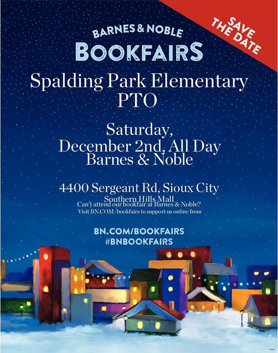 Spalding Park Elementary Pto At Barnes Noble Sioux City