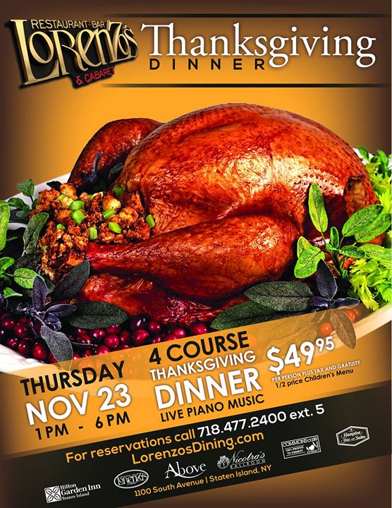 Thanksgiving Dinner at the Hilton Staten Island