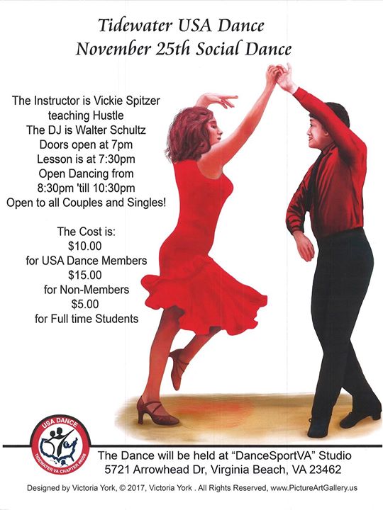 Tidewater USA Dance, DanceSportVA Ballroom Dancing