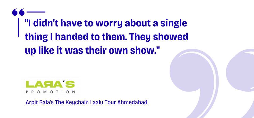 Show day operations at Palladium Ahmedabad — box office and check-in