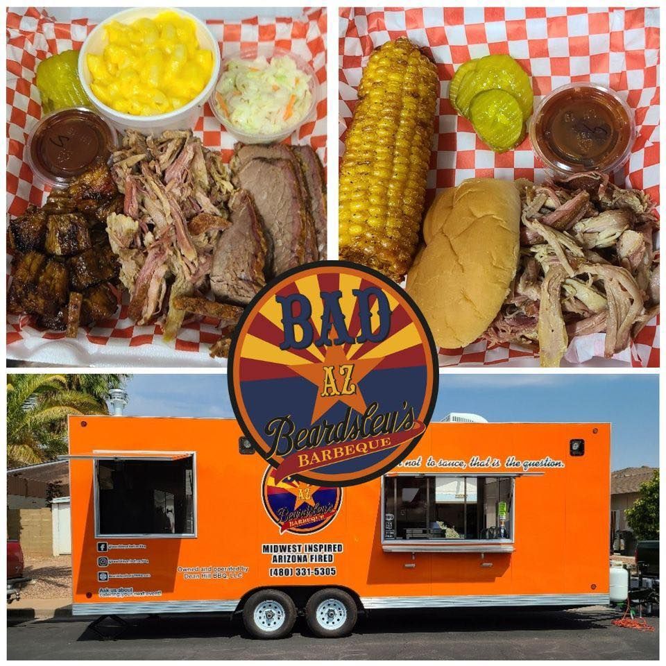 Food Truck Bad AZ BBQ, Hair of the Dog Wine Bar and Tap House