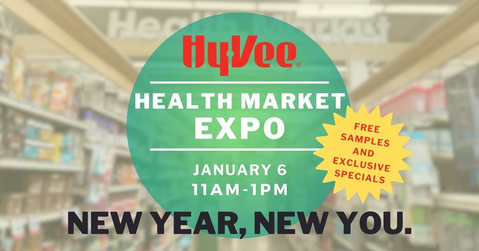 HyVee HealthMarket Expo, HyVee (3235 Oakland Rd NE, Cedar Rapids, IA), January 6 2024