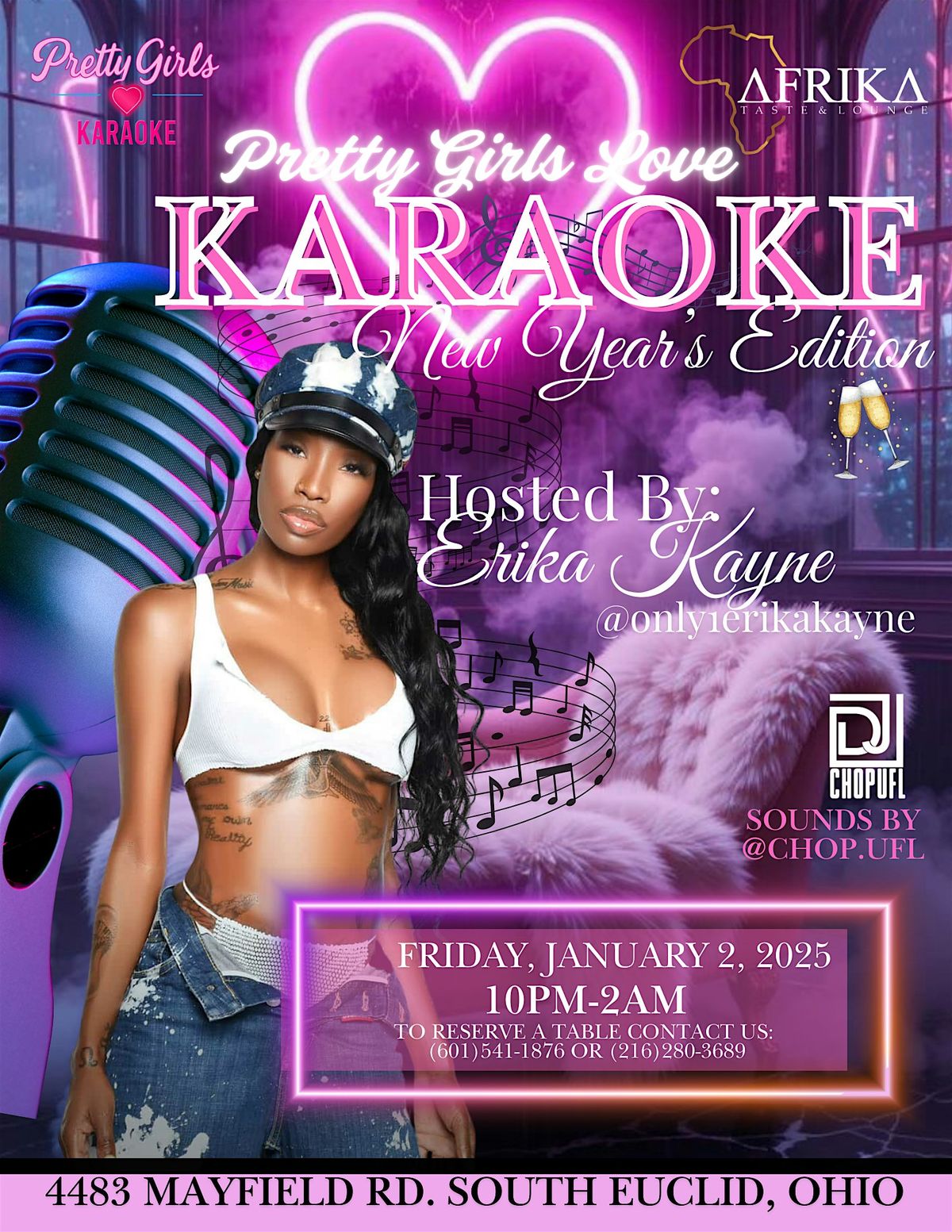 Pretty Girls Love Karaoke, 2 January | Event in South Euclid | AllEvents