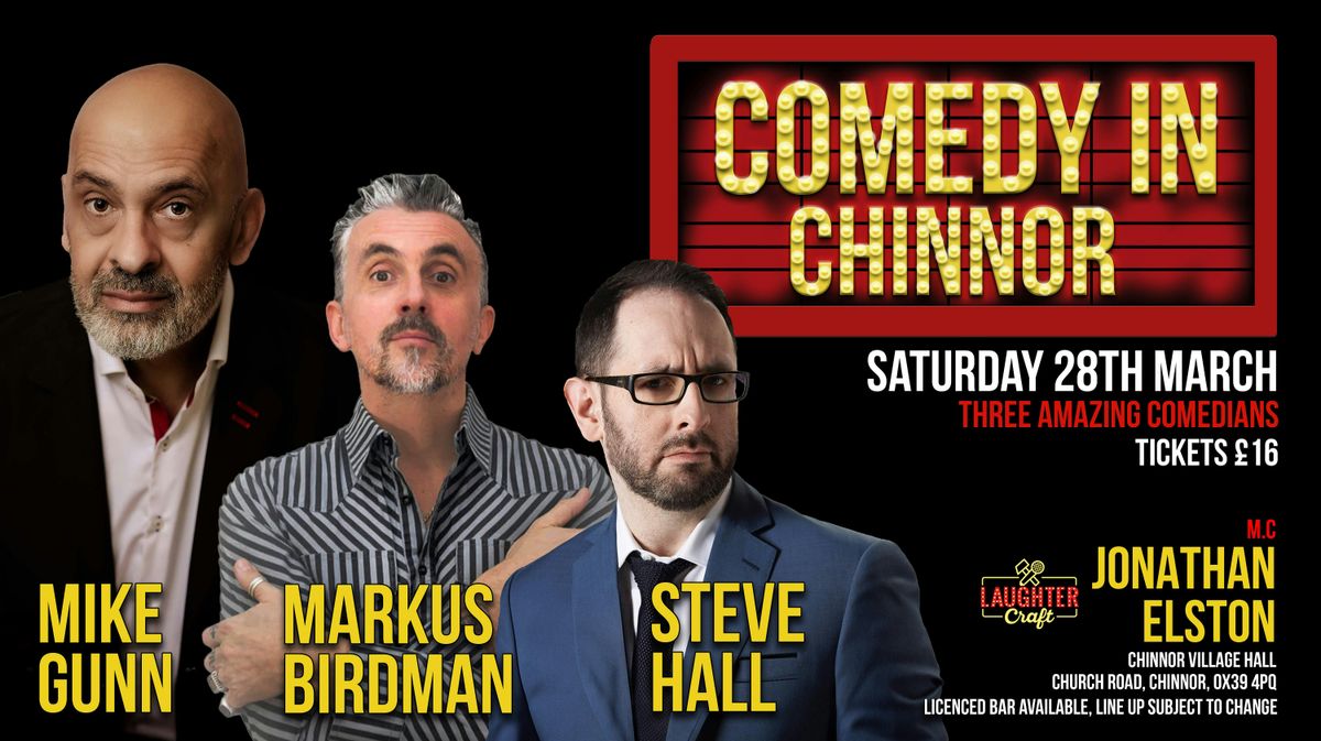 Comedy in Chinnor, 28 March | Event in Chinnor | AllEvents