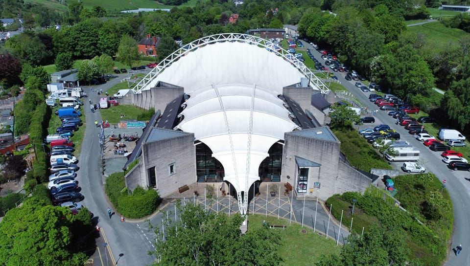 Llangollen Garden Railway Festival, Llangollen International Pavillion