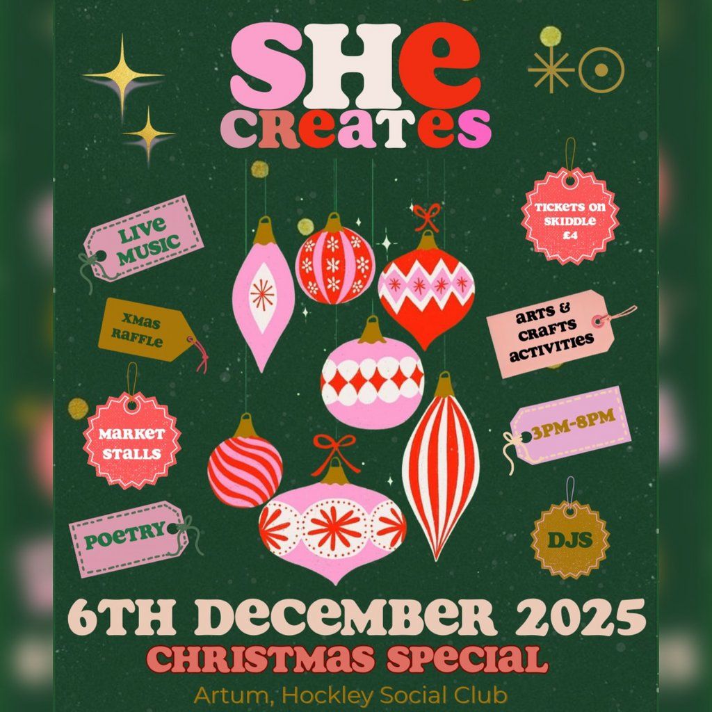 She Creates: Christmas Special | Event in Birmingham | AllEvents