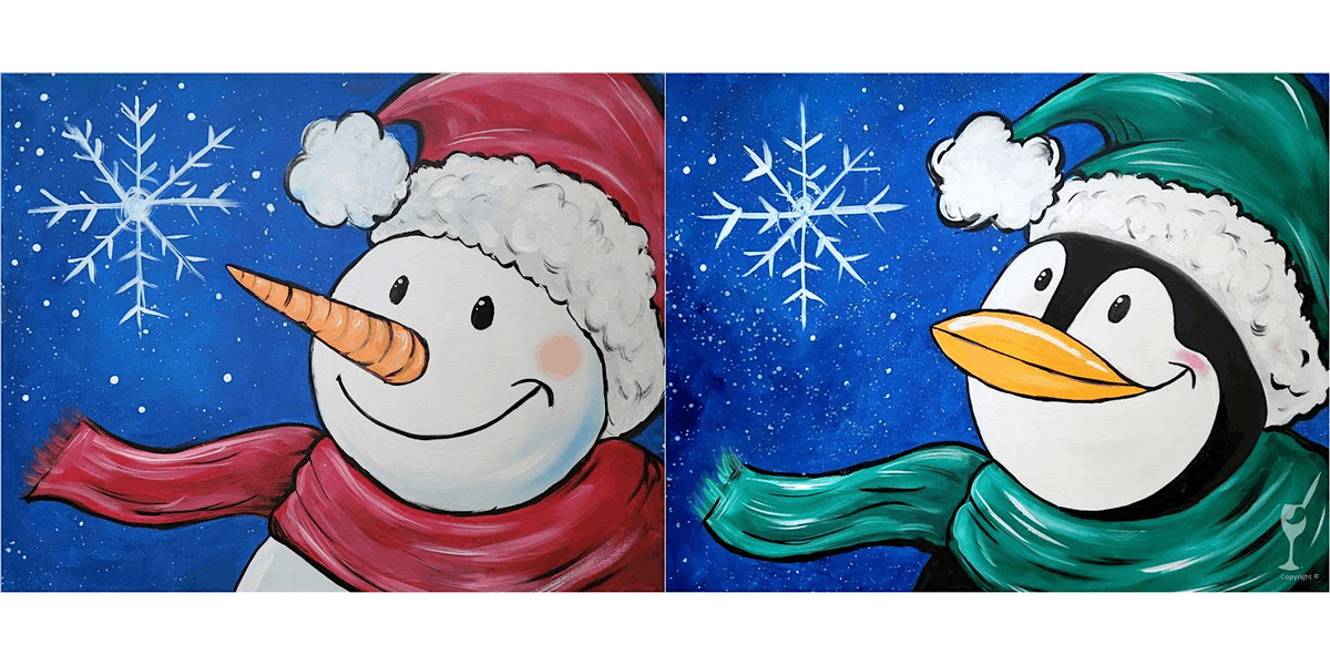 Festive Friends - Paint and Sip in New Braunfels | Classpop!™, 28 December | Event in New Braunfels | AllEvents