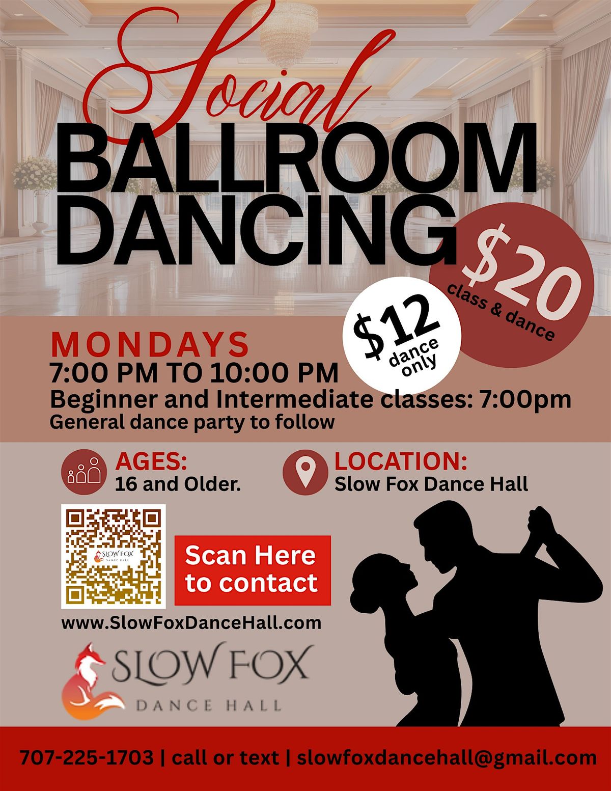Beginner & Intermediate Foxtrot, 26 January | Event in Napa | AllEvents