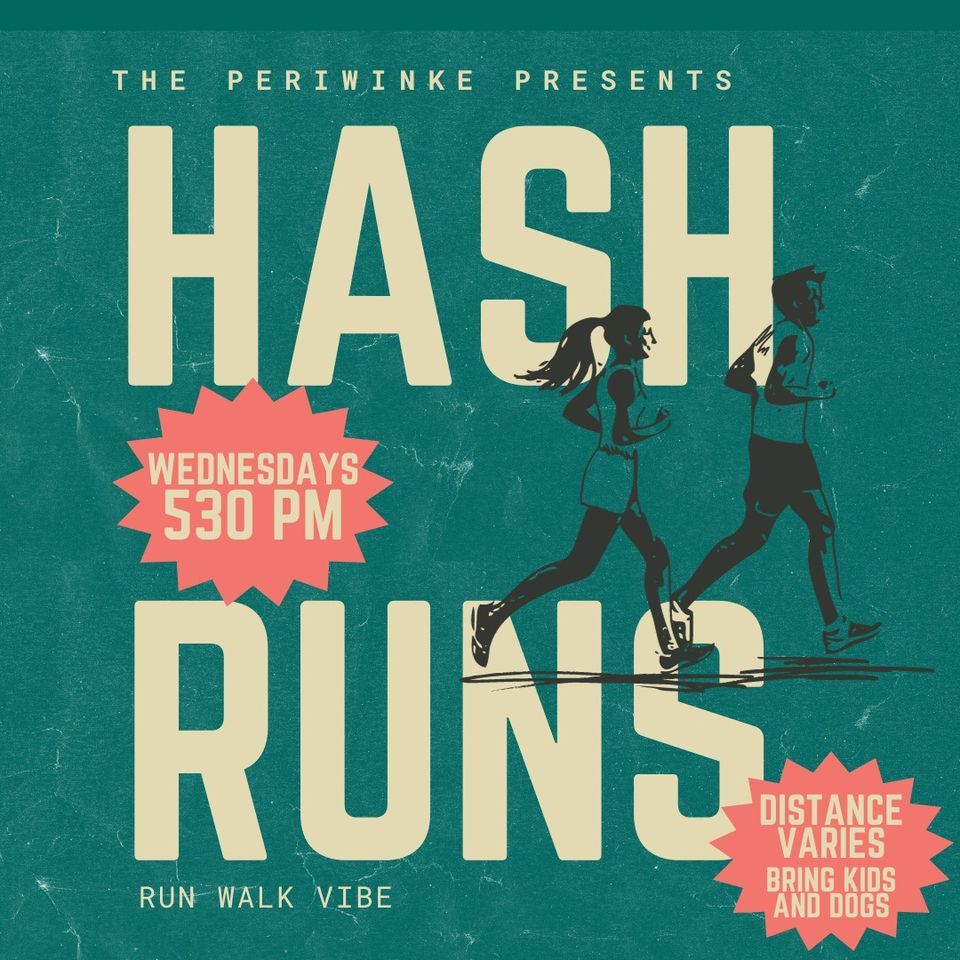 HASH RUN, the periwinkle, Beaufort, January 3 2024 AllEvents.in