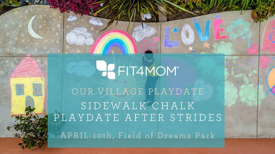 Sidewalk Chalk Playdate!, Field of Dreams Park, Bossier City, 10 April