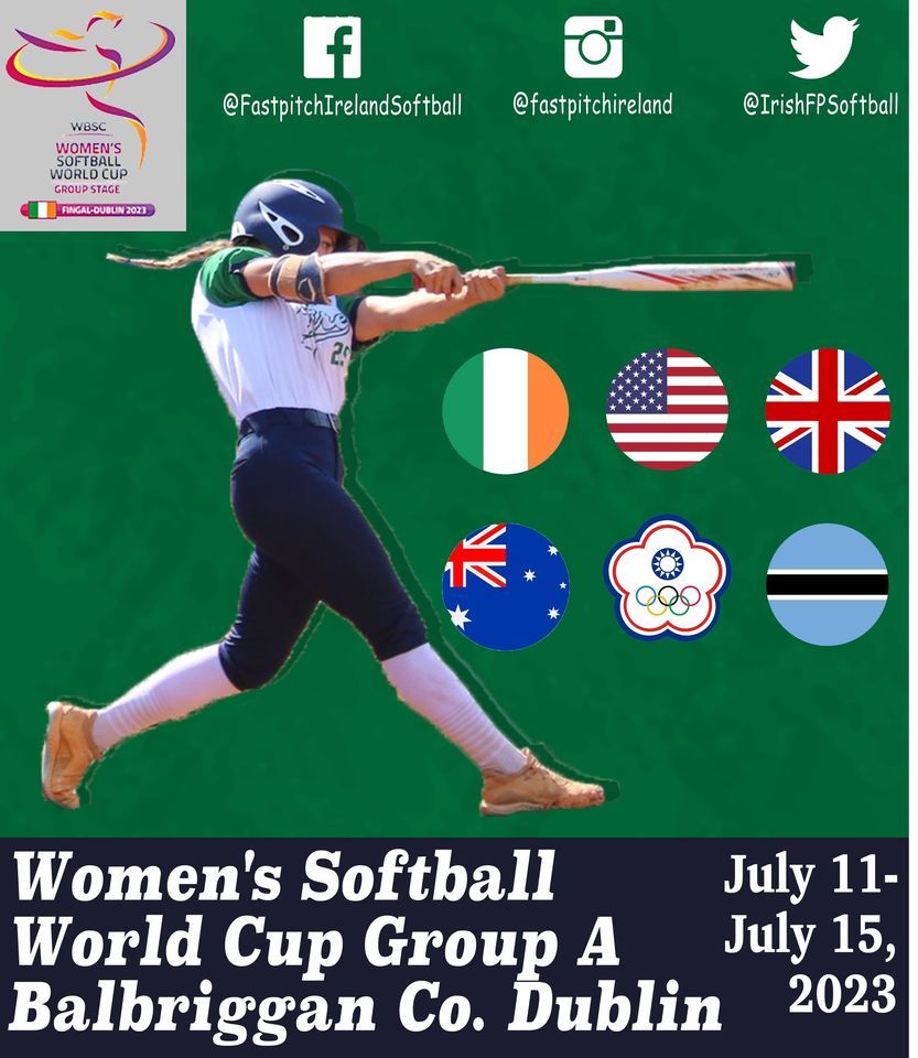 Womens Softball World Cup Group A , Bremore Castle, Dundalk, July 11