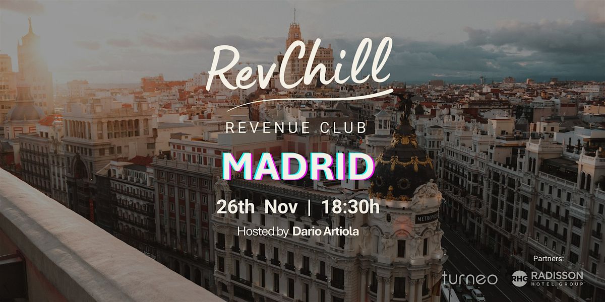 RevChill | Social Meet Madrid– Revenue, beers and meaningful connections | Event in Madrid | AllEvents