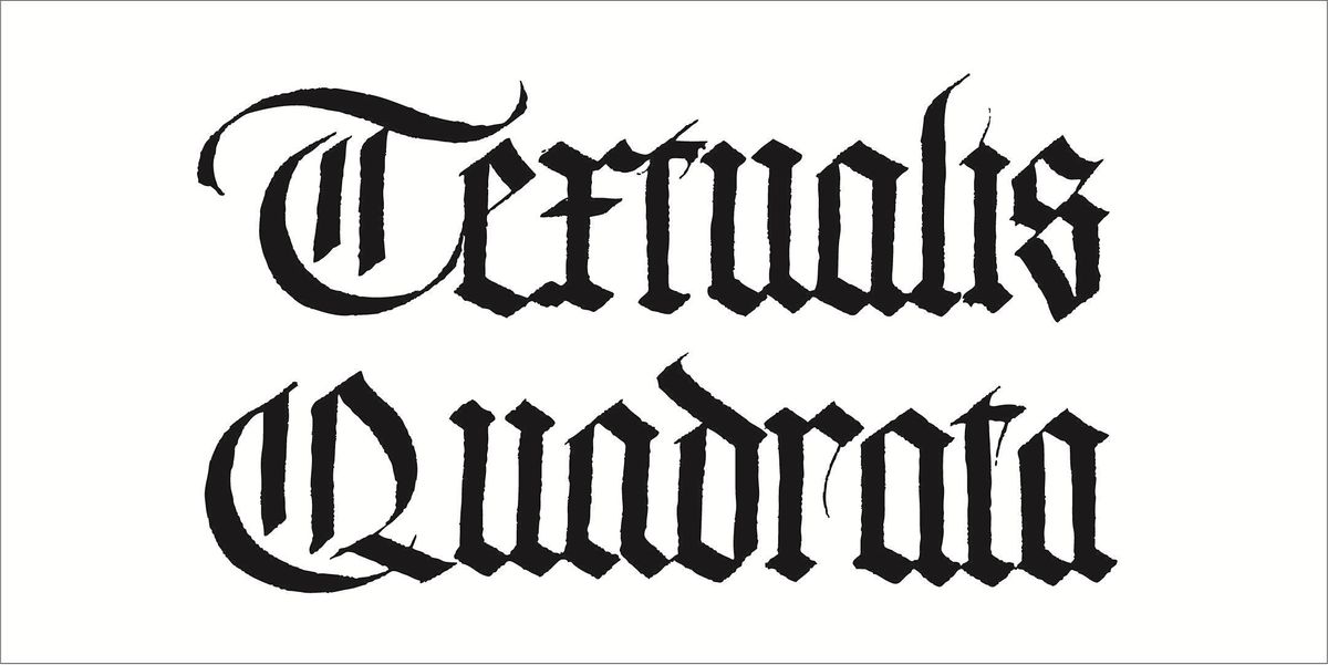 Image result for textualis quadrata