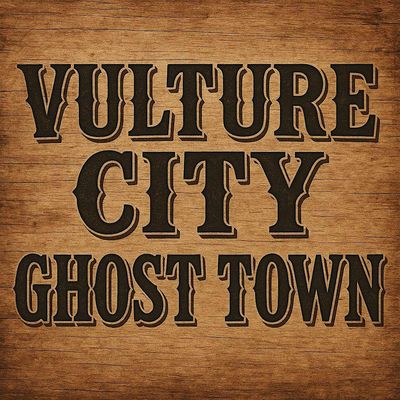 Vulture City Ghost Town logo