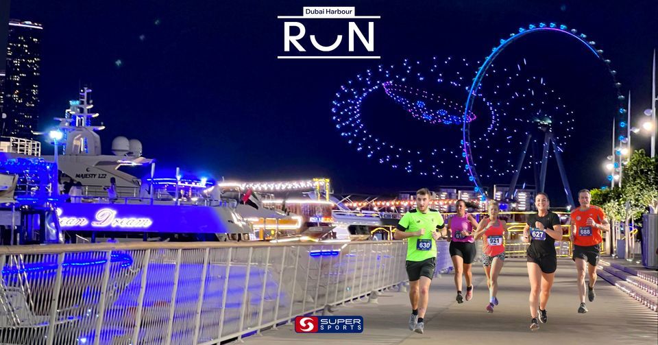 Dubai Harbour Night Run 10k,5k,3k, Dubai Harbour, May 24 2023
