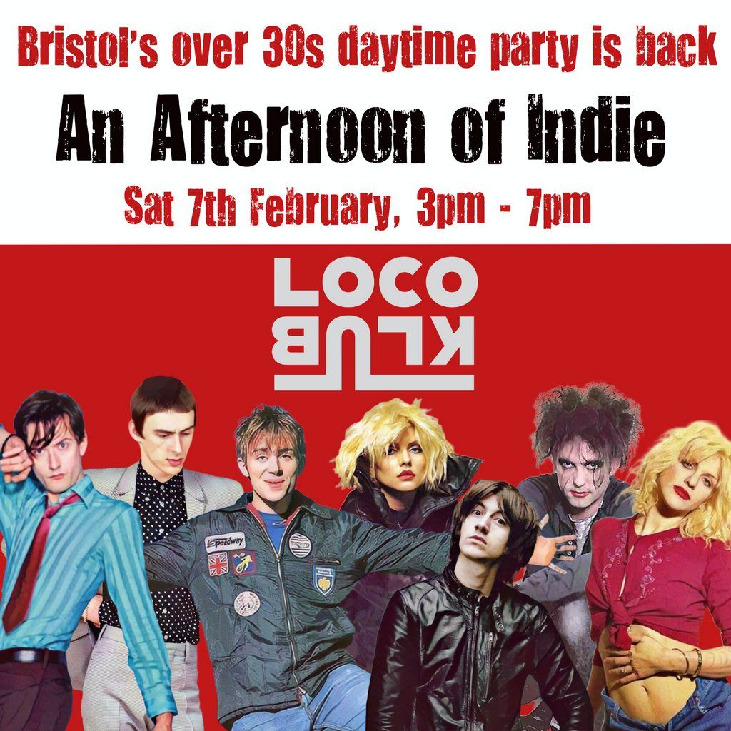 An Afternoon of Indie: BRISTOL (over 30s only), 3pm-7pm, 7 February | Event in Bristol | AllEvents
