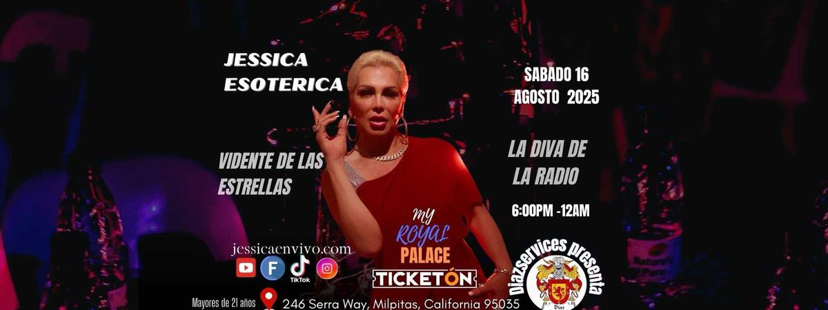 JESSICA ESOTERICA LA DIVA DE LA RADIO, 16 August | Event in Milpitas | AllEvents