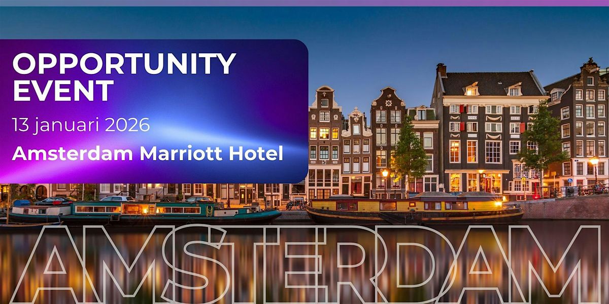 J+ BUSINESS Opportunity Event Amsterdam, 13 January | Event in Amsterdam | AllEvents
