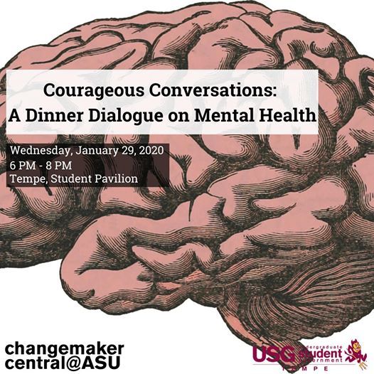 Courageous Conversations A Dinner Dialogue On Mental Health At